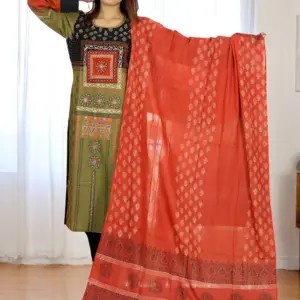 ANJAN COTTON 43 OLIVE