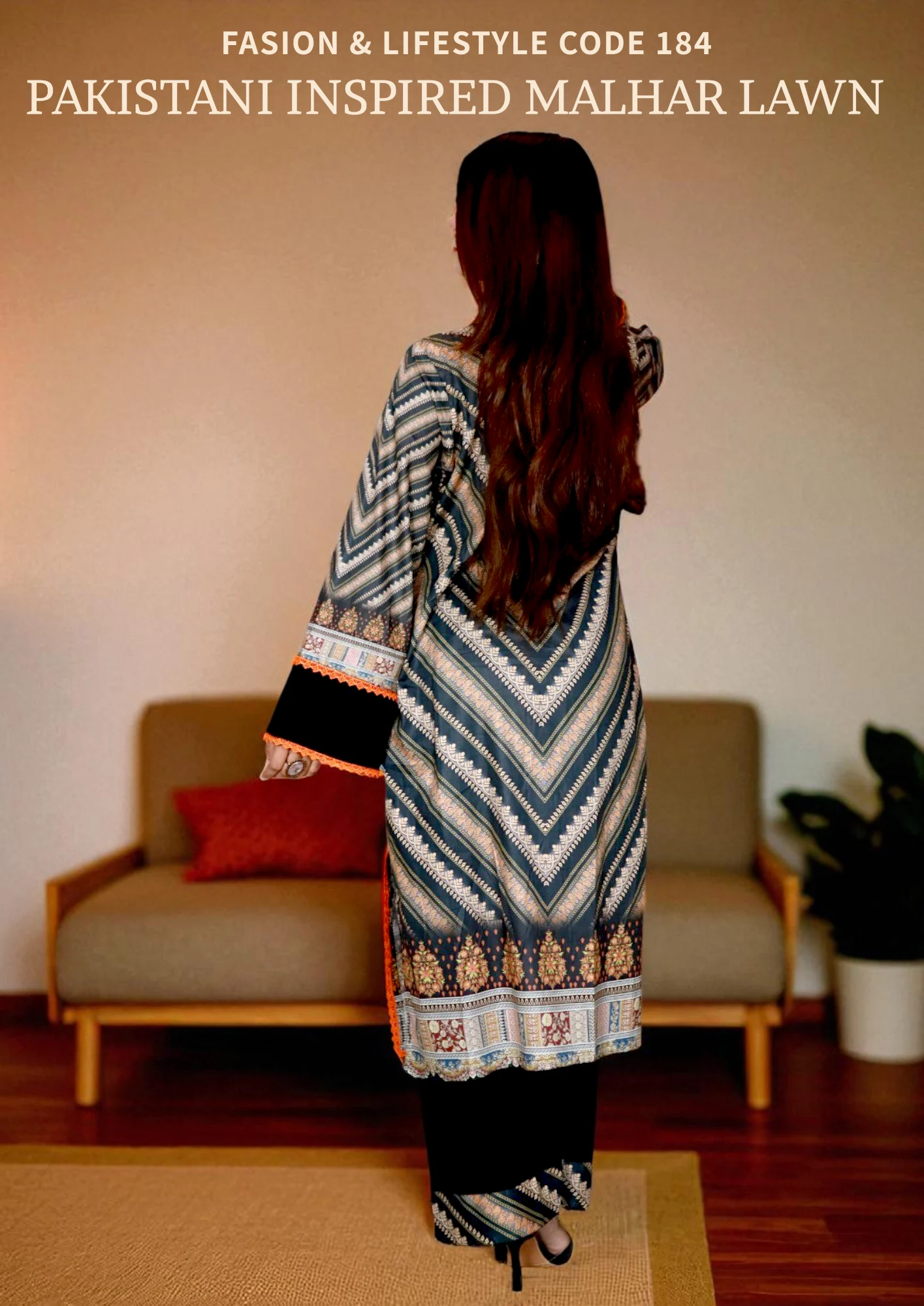 PAKISTANI INSPIRED MALHAR LAWN CODE 184 (1)