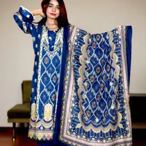 PAKISTANI INSPIRED MALHAR LAWN || CODE 190