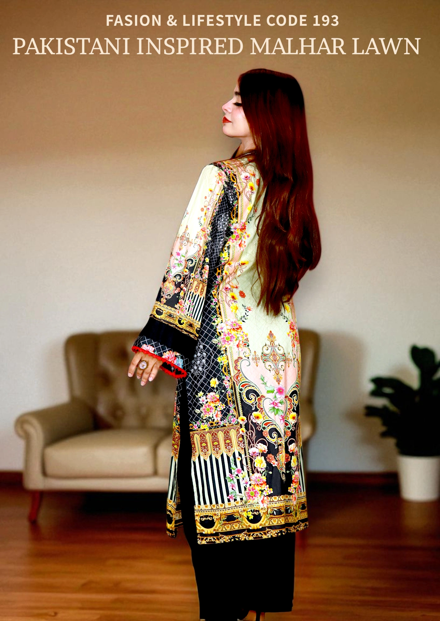 PAKISTANI INSPIRED MALHAR LAWN CODE 193 (3)