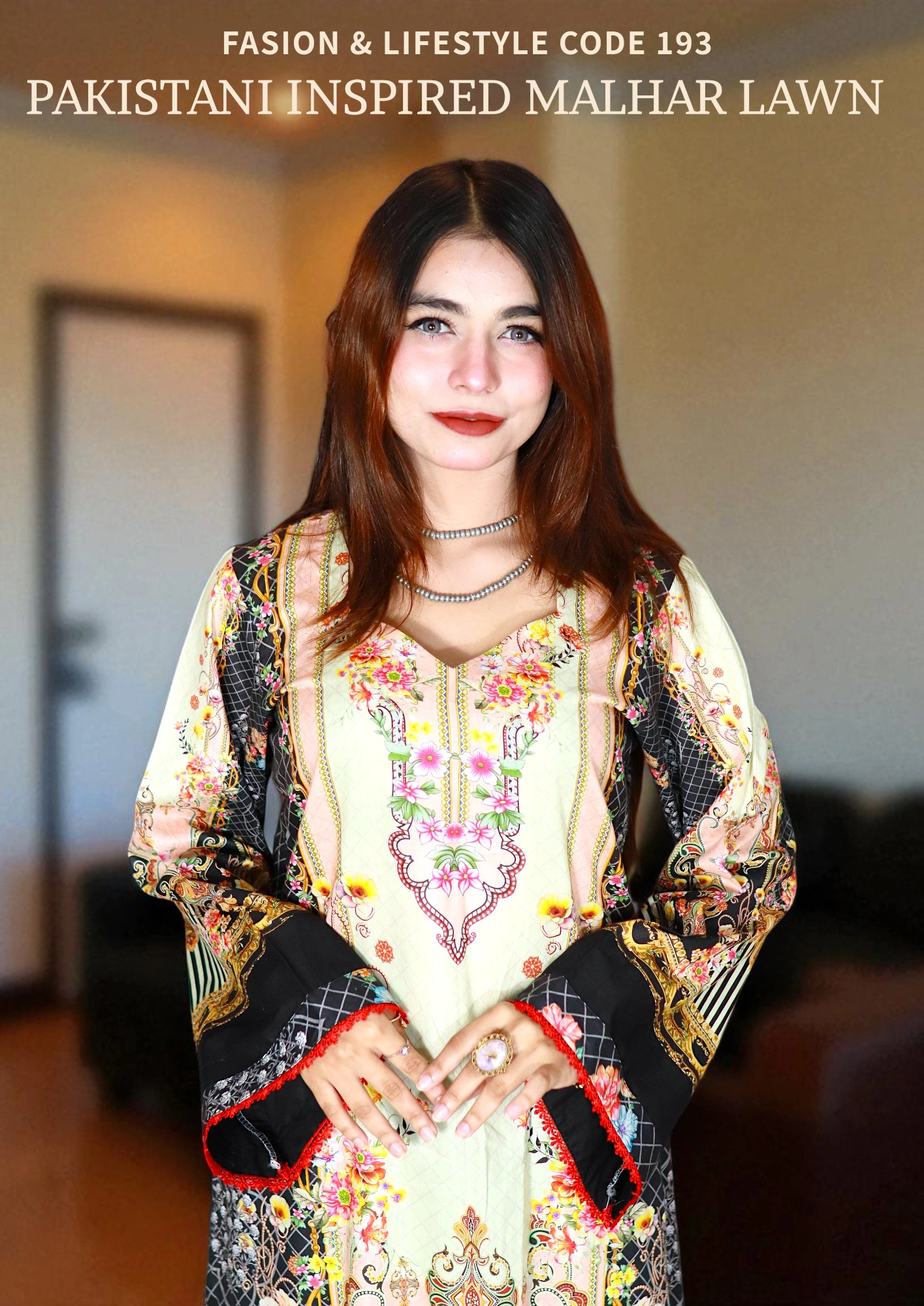 PAKISTANI INSPIRED MALHAR LAWN CODE 193 (4)