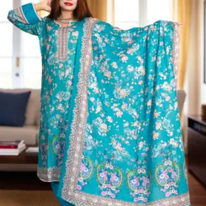 PAKISTANI INSPIRED MALHAR LAWN CODE 164 FEROZA