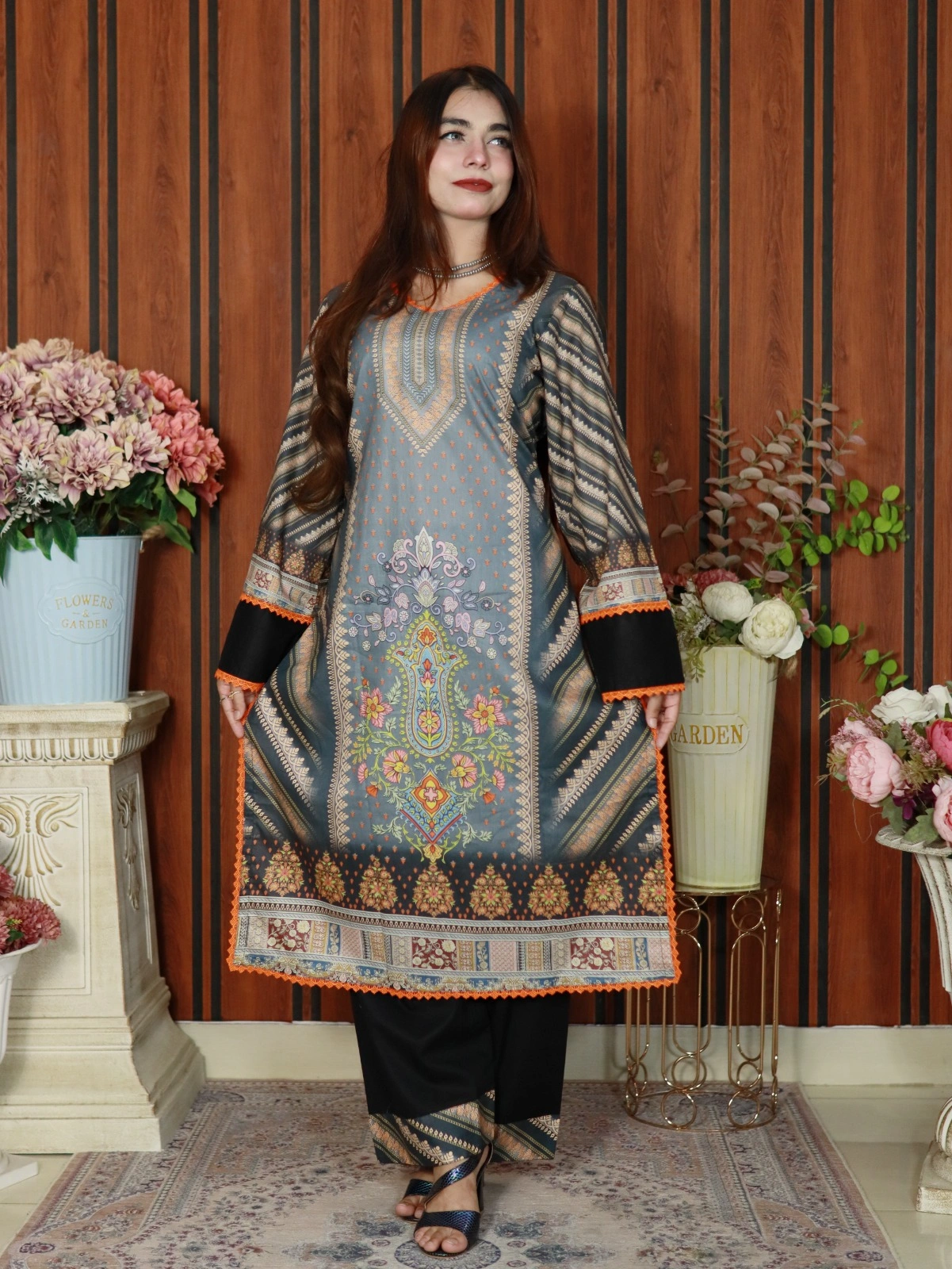 PAKISTANI INSPIRED MALHAR LAWN CODE 184 (2) (1)