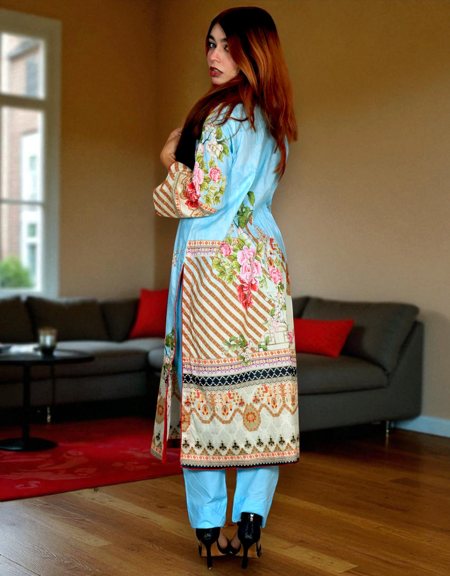 PAKISTANI INSPIRED MALHAR LAWN CODE 4 sky (16)