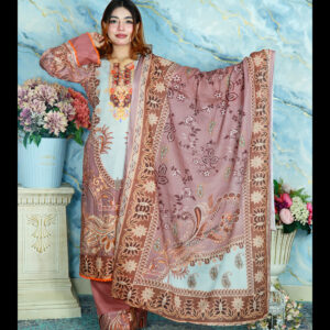 SWISS PURE COTTON LAWN 1002 LIGHT COFFEE