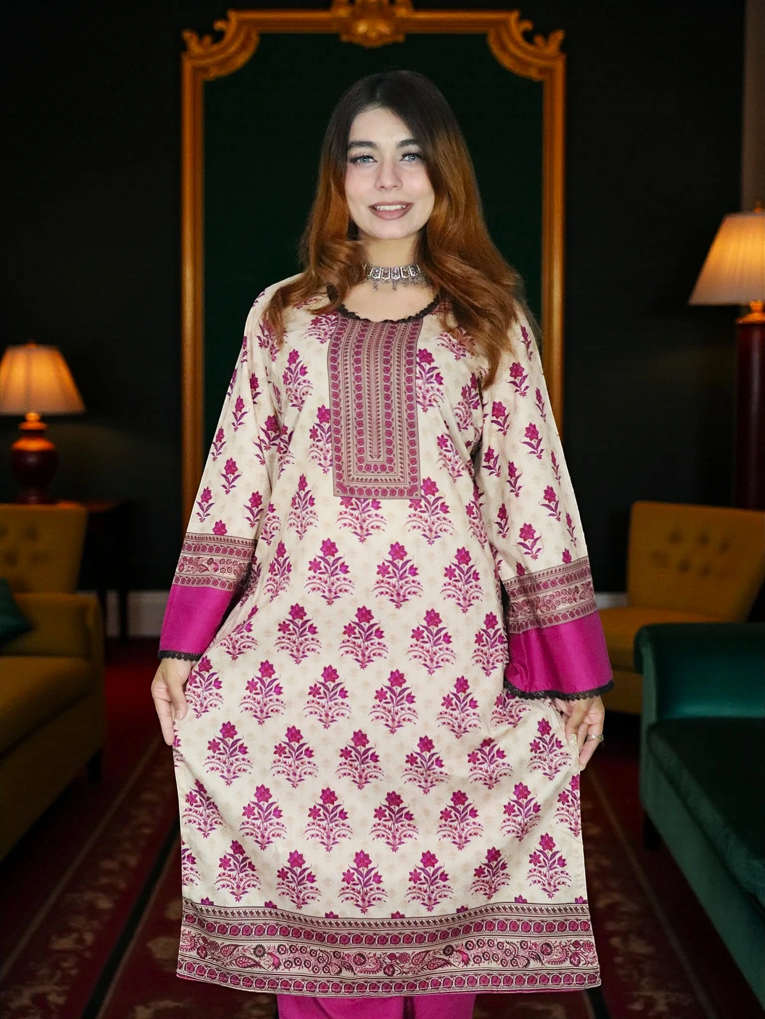 PAKISTANI INSPIRED MALHAR LAWN CODE 205 (6)