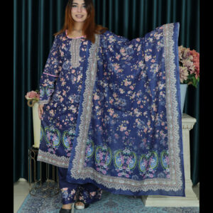 MALHAR LAWN CODE 164 DEEP BLUE