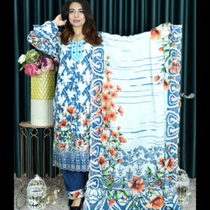 INSPIRED EMBODARY LAWN CLOUD 20 WHITE & BLUE COLOR